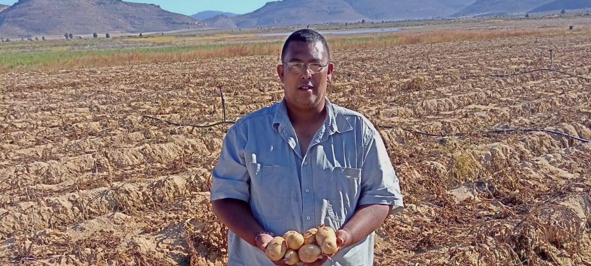 Bradley Jeena leads Geena Farming in the Western Cape. The EDP’s support for Jeena includes plans to scale potato production over the next four years.